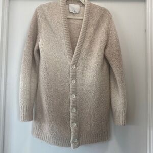 Tibi: Ombre Superfine Alpaca Grandpa Cardigan